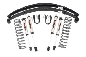 Jeep Cherokee Suspension Lift Kit - Rough Country - RR Springs | V2 - '84-'01